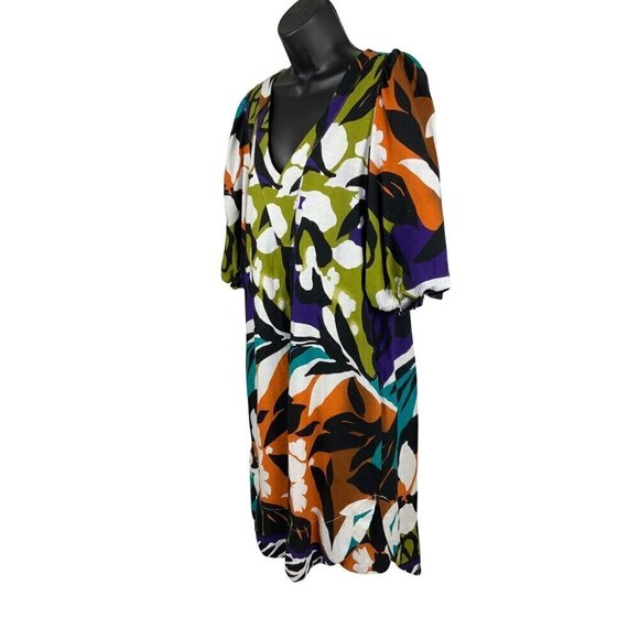 For Cynthia women’s dress Med 40 chest  36 ‘ long Linen / viscose - Picture 14 of 16